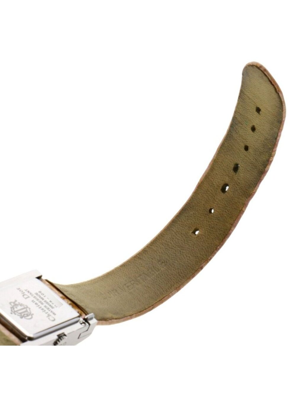 Dior Christian Maris Watch SS Leather - Picture 10 of 15